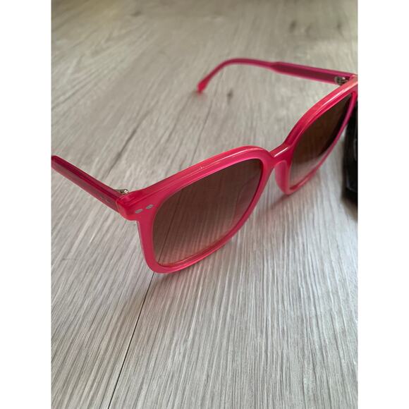 Isabel Marant Rectangle Sunglasses Pink - Picture 4 of 5